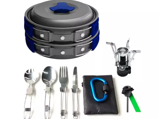 Why do you bring a mess kit when camping?