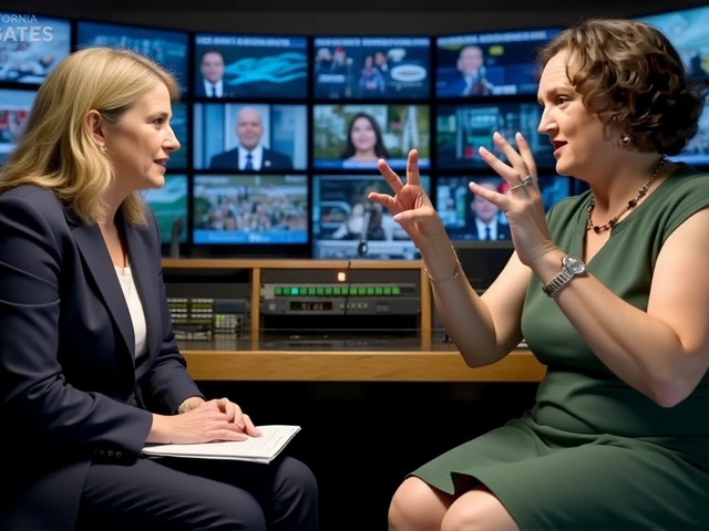 Katie Porter threatens to quit CBS interview over Trump‑supporter question