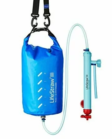 41FCWWmpNoL 359x445 - LifeStraw Mission Water Purification System, High-Volume Gravity-Fed Purifier for Camping and Emergency Preparedness