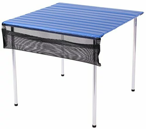 41q7qVSqSML - Camp Time, Roll-a-Table, Fold Up Roll Out Table Top, Compact, Portable, USA Made