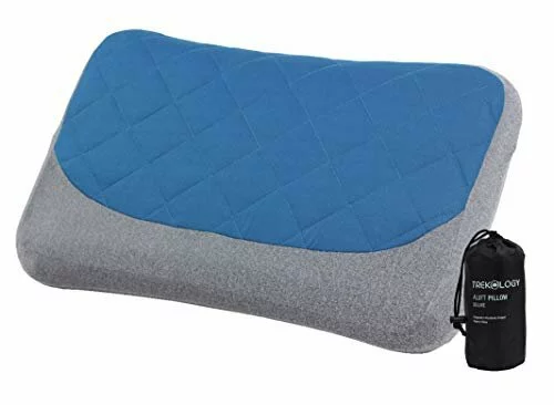 41uNJqvc2RL 1 - Inflatable Camping Travel Lumbar Pillow Ultralight - Best Compact Backpacking Pillow - Portable Air Pillow for Backpack Camp Travelling Hiking Car Sleeping - Lightweight Inflating Blow Up Pillow
