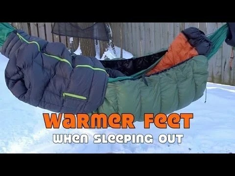 3cacd78069f5e09a2a728356a322d8e6hqdefault - Warm Feet when Camping Out in Winter