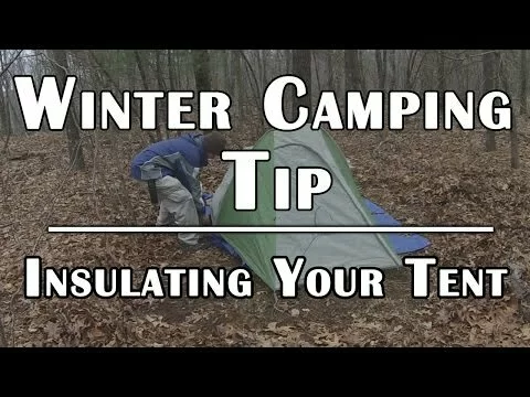 7d4a5b91ee7099f885e9aba11650fa0bhqdefault - Winter Camping Tip - Insulating Your Tent for Cold Weather - Deranged Survival