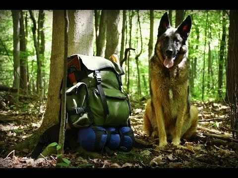 Camping out of a Backpack.
